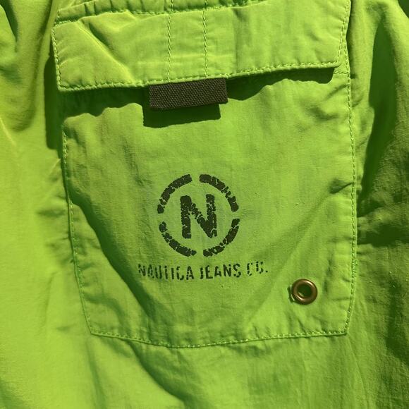 Nautica Jeans Co. Size Large Swimming Trunks Hot Tub Cruise Pool Beach Utility - Picture 3 of 11